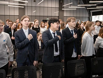 Десятиклассники официально посвящены в гимназисты!
