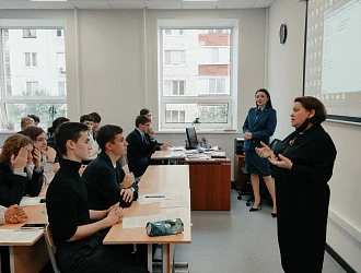 В гимназии состоялся профилактический урок 